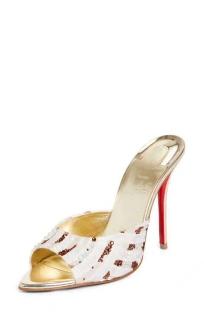 Christian Louboutin Miss Z Gaagal Strass Sandal