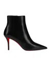 Christian Louboutin Women Miss Z Booty Leather Ankle Boots In Multi