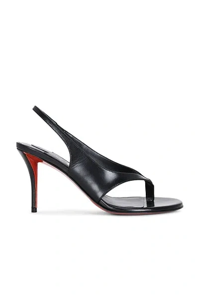 Christian Louboutin Miss Z Infradita 80 Sandal In Black