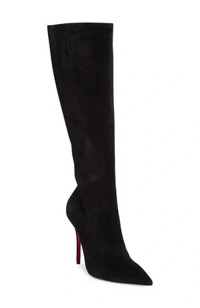 Christian Louboutin Miss Z Knee High Boot In Bk01 Black