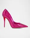 Christian Louboutin Woman Pumps Magenta Size 8 Leather In Pink