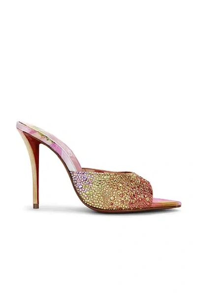 Christian Louboutin Miss Z Mule 100 Sandal In Multi