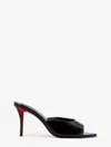 Christian Louboutin Miss Z Patent Calf Leather Mules 80