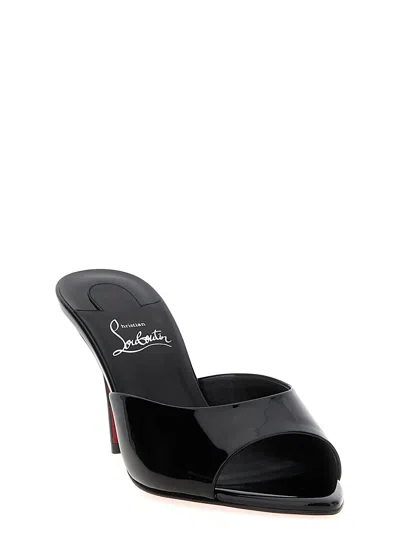 Christian Louboutin Miss Z Mules In Black