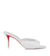 Christian Louboutin Miss Z Patent Calfskin Mules 80