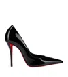 Christian Louboutin Miss Z Patent Leather Pumps 120 In Black