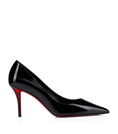 Christian Louboutin Miss Z Patent Leather Pumps 80 In Black