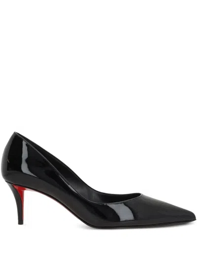 Christian Louboutin Miss Z Patent Leather Pumps In Black