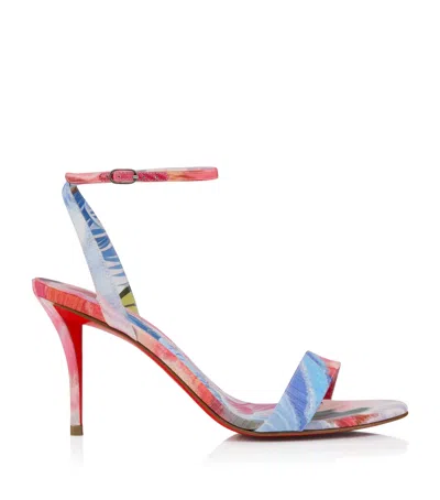 Christian Louboutin Miss Z Peony Sandals 80 In Multi