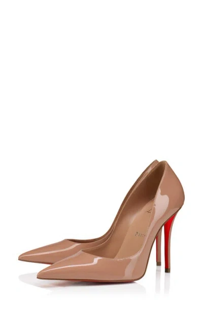Christian Louboutin Miss Z Pointed Toe Pump In Brown