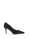 Christian Louboutin Apostrophatoric 80 Black Leather Pumps