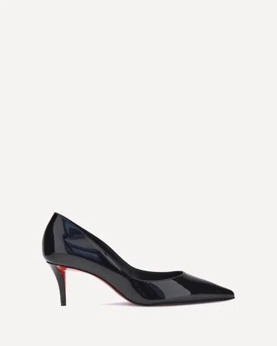 Christian Louboutin Glossy Pointed Toe High Heel Pumps In Multi