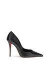 Christian Louboutin Miss Z 100 Patent Leather Pumps In Black