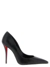 Christian Louboutin Miss Z 100 Patent Leather Pumps In Black