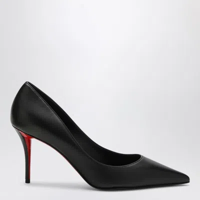 CHRISTIAN LOUBOUTIN MISS Z PUMPS IN BLACK LEATHER