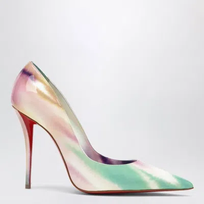 Christian Louboutin Miss Z Pumps In Tiedye Patent Calf Leather In Multi