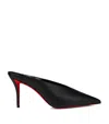 Christian Louboutin Miss Z Slimimule Pointed Toe Mule In Black