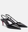 Christian Louboutin Pointed Toe Sling Back Stiletto Pumps