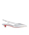 Christian Louboutin Miss Z Slingina In Silver