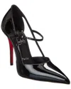 Christian Louboutin Miss Z Patent Leather Strap Pumps 100