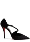 Christian Louboutin Miss Ziggyta 100 Suede Pumps In Multi