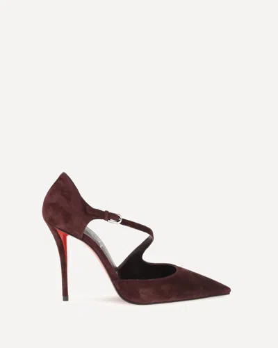 Christian Louboutin Miss Ziggyta Pumps In Brown