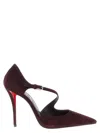 Christian Louboutin Ziggyta Pointed Toe Stiletto Pumps In Brown
