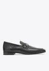 Christian Louboutin Mj Moc Calf Leather Loafers In Black