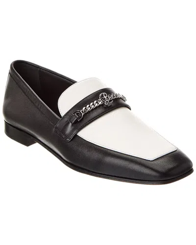 Christian Louboutin Mj Moc Leather Loafer In Black