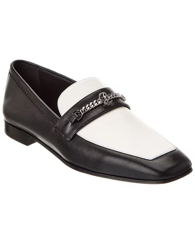 Christian Louboutin Mj Moc Leather Loafer In Black