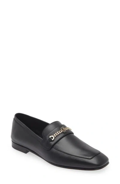 Christian Louboutin Loafers Mj Moc Aus Leder In Bk01 Black