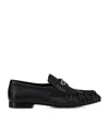 Christian Louboutin Mocallista Leather Loafers In Black