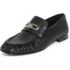Christian Louboutin Mocallista Leather Loafers In Black