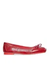 Christian Louboutin Mamadrague Patent Flat In Nude & Neutrals