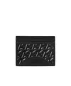 Christian Louboutin Techno Card Holder In Black