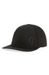 Christian Louboutin Men's Mooncrest Canvas Baseball Cap In Black
