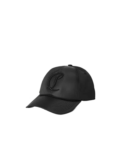 Christian Louboutin Mooncrest Baseball Cap In Transparent