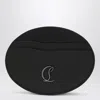 Christian Louboutin Mooncrest Black Circular Card Holder