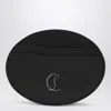 Christian Louboutin Mooncrest Black Circular Card Holder