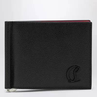 Christian Louboutin Mooncrest Card Holder In Black