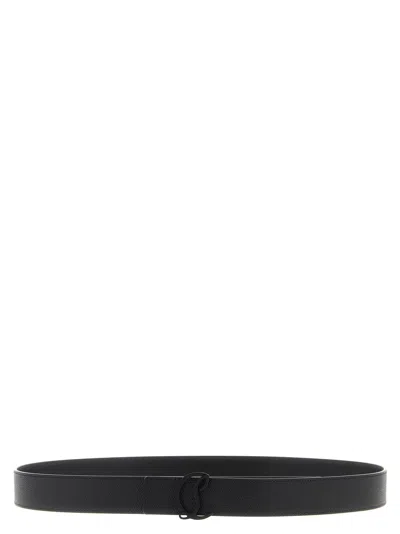 CHRISTIAN LOUBOUTIN MOONCREST REVERSIBLE BELT