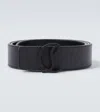 Christian Louboutin Mooncrest Reversible Leather Belt