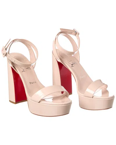 Christian Louboutin Movida Sabina 130 Patent Platform Sandal