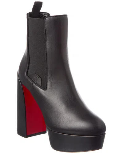Christian Louboutin Movidastic 130 Leather Platform Boot In Multi