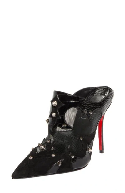 Christian Louboutin Mulatiag Mule In Black