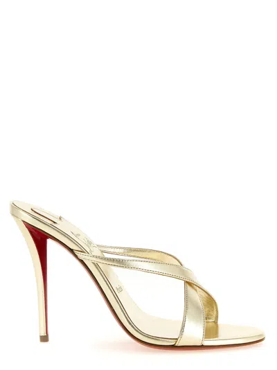 CHRISTIAN LOUBOUTIN CHRISTIAN LOUBOUTIN 'MULAZEE CROSS' MULES