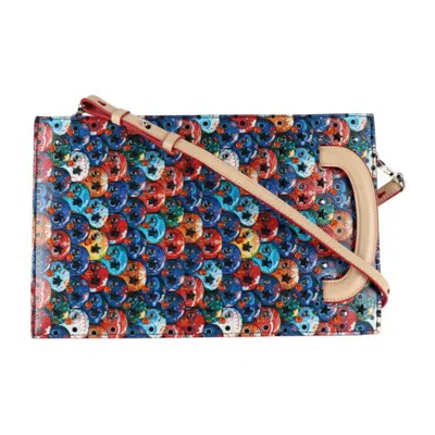 Pre-owned Christian Louboutin Multi-color Leather Clutch Bag Handbag ()