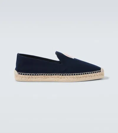 Christian Louboutin Nanou Mooncrest Canvas Espadrilles