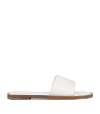 Christian Louboutin Nappa Leather Mules In White