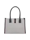 Christian Louboutin Nastroloubi Tote Bag In Gray